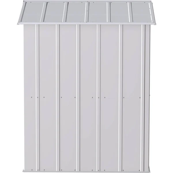 Arrow Classic Steel Storage Shed - 6x5 Flute Grey