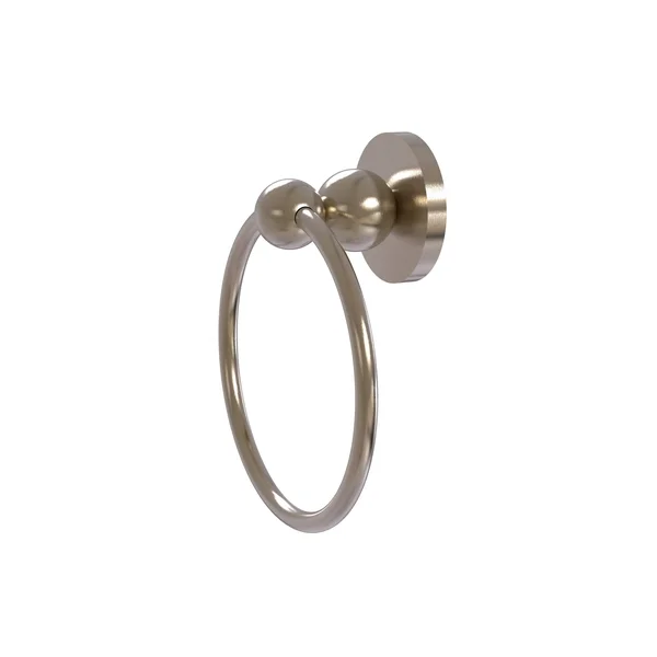 Allied Brass BL-16 Bolero Collection Towel Ring - Matte Black