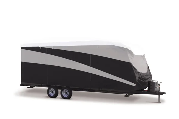 Camco Ultra Shield COVER - Travel Trailer, 20&1x22 to 22& in Black 45926