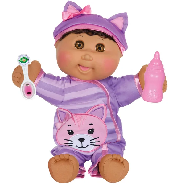 Cabbage Patch Kids 14x22 Baby So Real Doll, Dark Hair/Brown Eye Girl