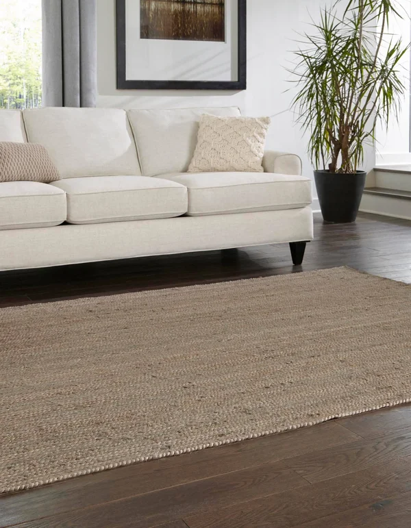 Unique Loom Dhaka Braided Jute Rug - 6& 0 x 9& 0, Rectangular 3153075
