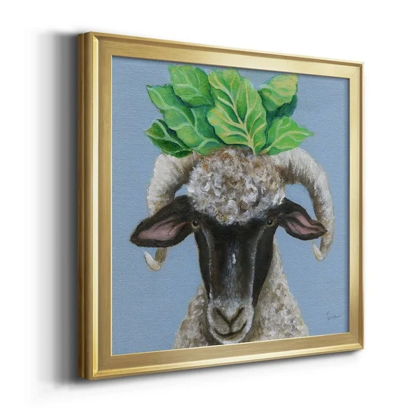 Touching The Sky I-Framed Canvas - Ready to Hang - Black - 32x32