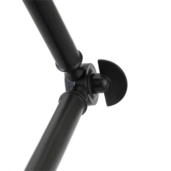 Hudson & Canal Caleb Brass and Matte Black Floor Lamp