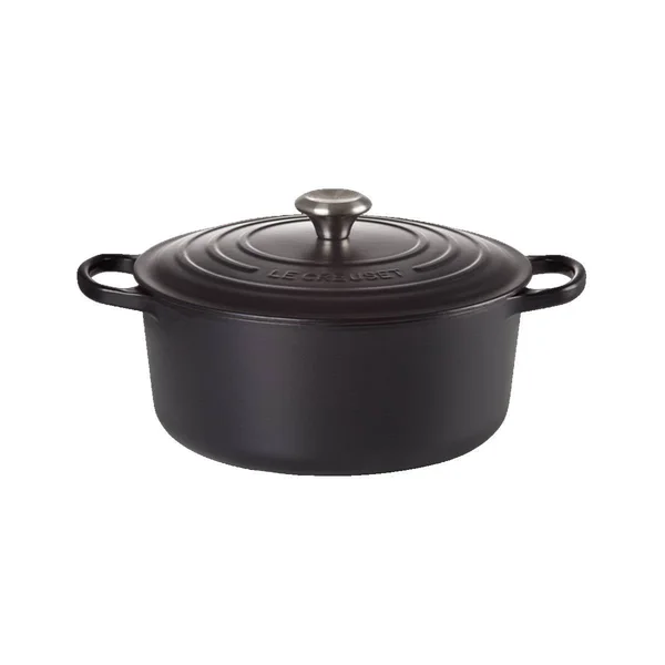 Le Creuset Round Casserole Cast Iron 22 cm Satin Black