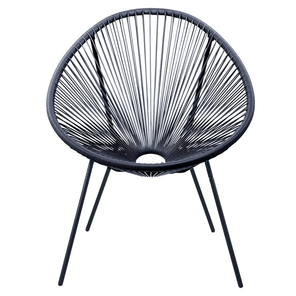 CO-Z Midcentury Outdoor Patio Furniture Set of 2 Acapulco Chairs - Grey