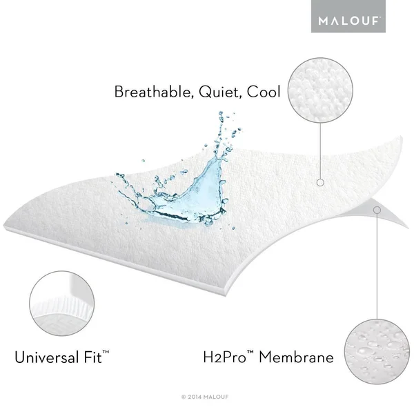 Malouf Pr1me Cal King Terry Mattress Protector