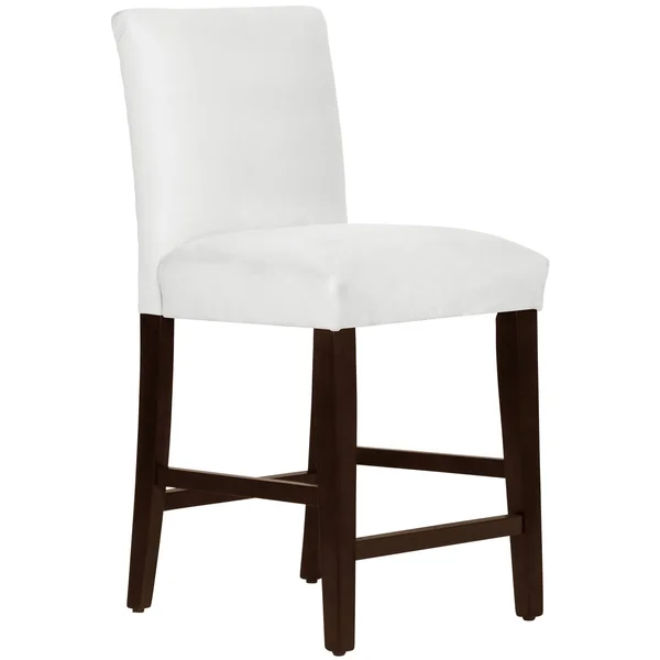 Skyline Preston Counter Stool - Velvet White