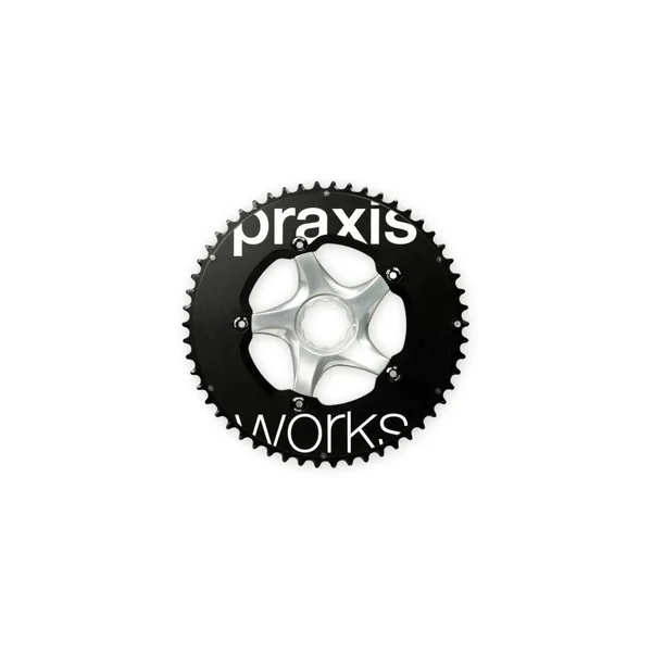 Praxis Works Aero Solid Road - 5-arm, 130 mm BCD Chainring Set