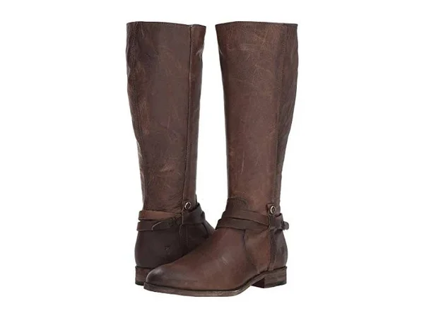 Frye - Melissa Belted Tall, 5.5 US, Stone