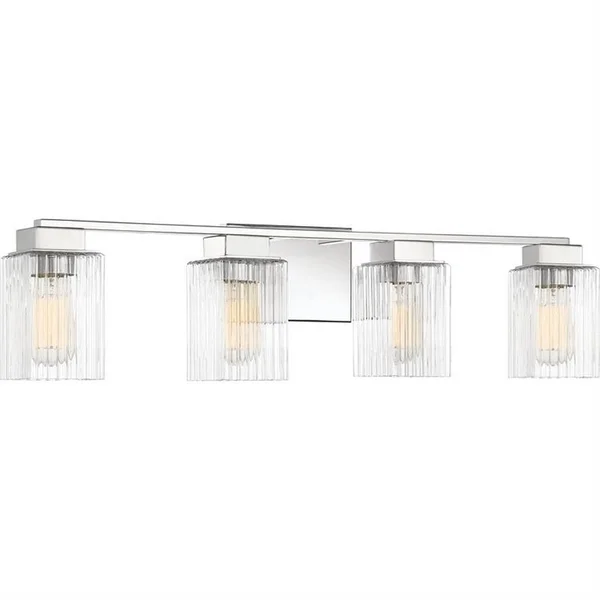 Quoizel Lighting Dan8632ws Danson Bath 4 Light Weathered Brass
