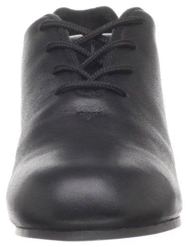 Dance Class Women's CS201 Split Sole Jazz/Clogging Oxford, Black, 7 M US