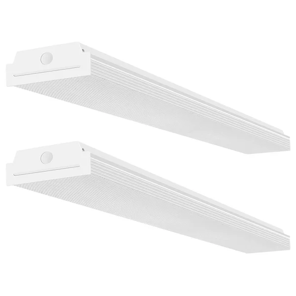 FaithSail 4ft LED Wraparound 40W 4 Foot LED Shop Lights for Garage, 4400lm, LED