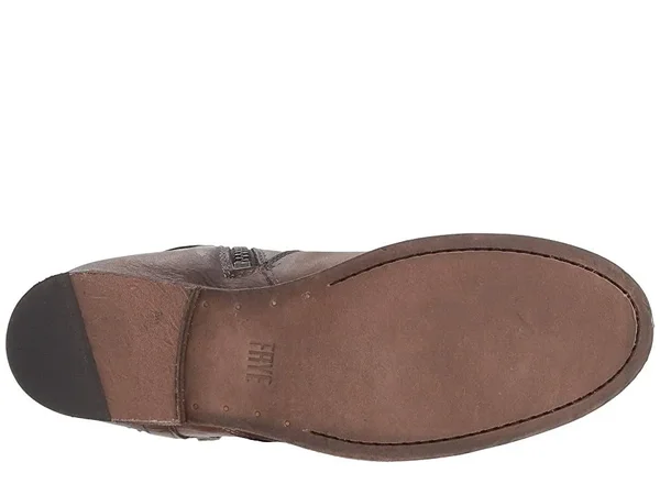 Frye Women's Melissa Belted Tall Boot - Stone - 9 Medium