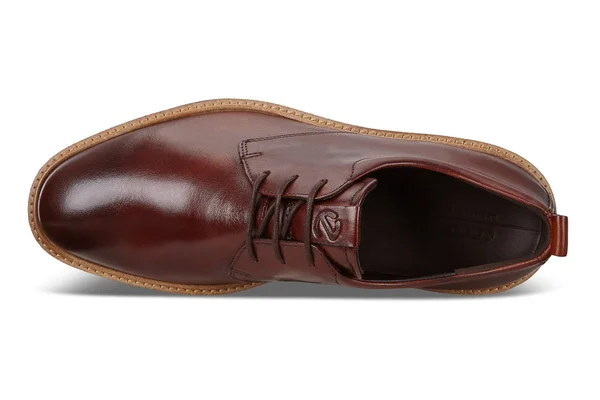 Ecco Men's St.1 Hybrid Plain Toe Oxford Cognac 40