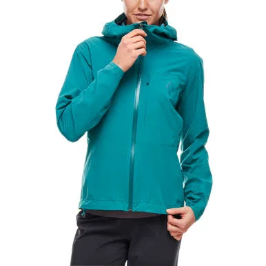 Black Diamond Fineline Stretch Rain Shell - Women's Pomegranate - Xs