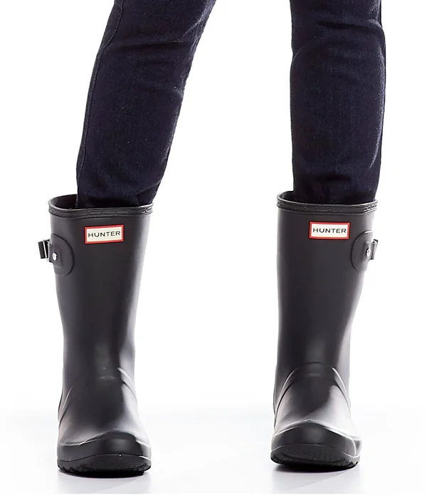 Hunter Women's Original Tour Short Rain Boots - Black