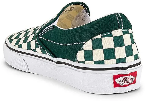Vans Checkerboard Classic Slip-On (Bistro Green/True White)
