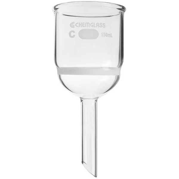 Chemglass - CG-1402-05 - Filter Funnel - Buchner, 15ml, X-Coarse Frit