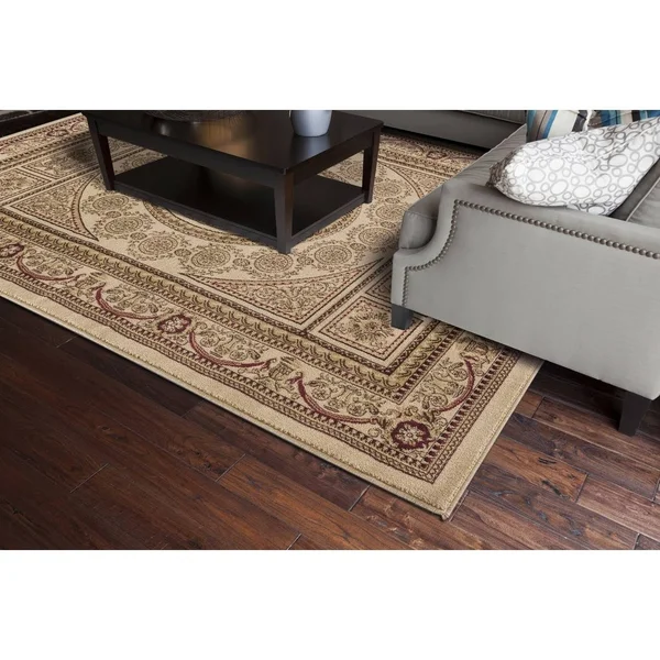 Concord Jewel Aubusson Rug Ivory