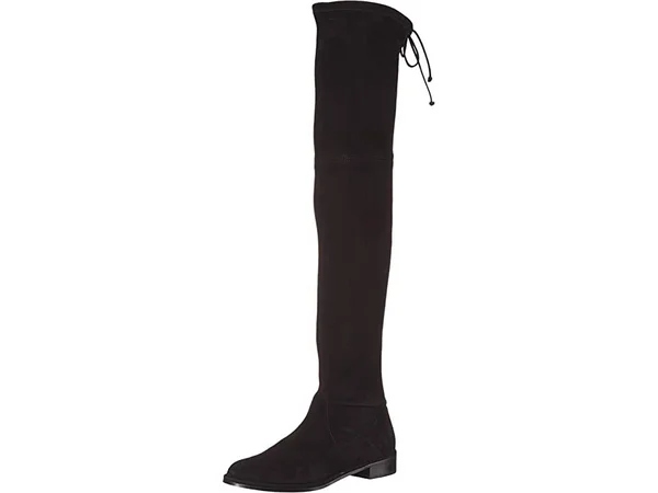 Women's Stuart Weitzman Lowland Over-The-Knee Boot, Size: 7, Black