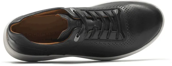 Rockport Let&s Walk Plain Toe - Men's, Black Leather, Size: 9.5