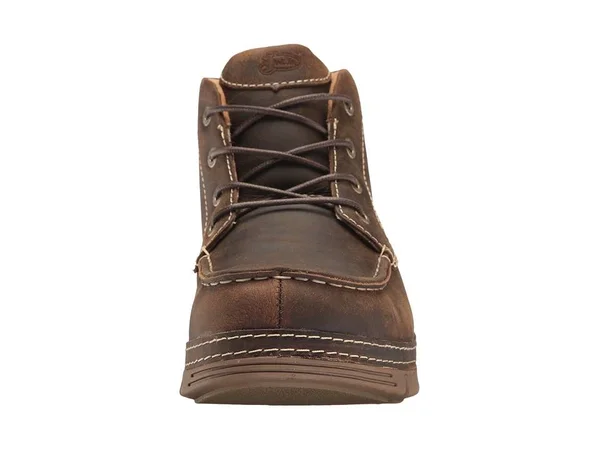 Justin Men's Tobar Brown 5x22 Lace-Up Work Boots - Steel Toe