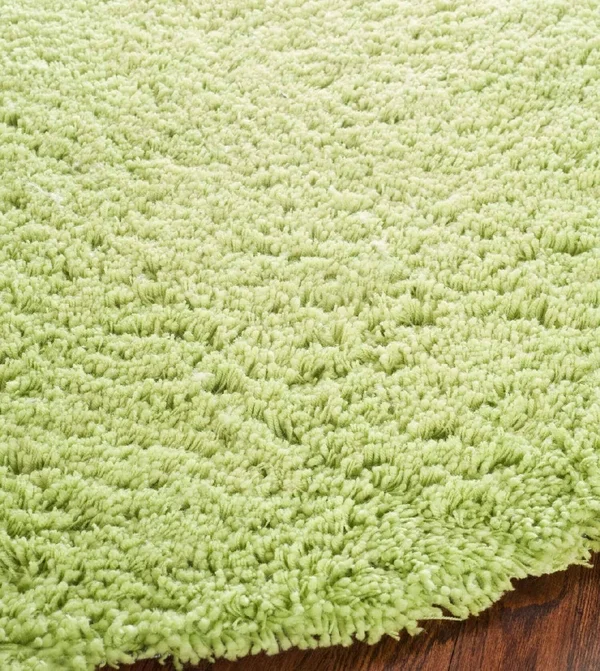 Safavieh Shag SG240B 2&3x22 x 6&0x22 Runner Lime Area Rug