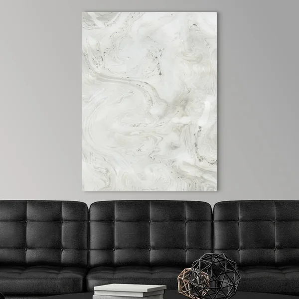 Marble Study 1 - Large Solid-Faced Canvas Wall Art Print, Great Big Canvas