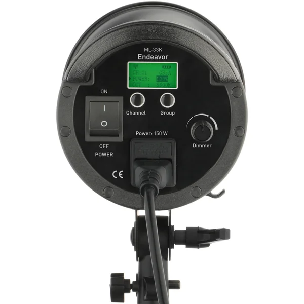 Genaray Endeavor ML-33K Daylight LED Monolight Heads/ Heads/Lights Head Style - 1, Balanced, 5600K, Umbrella Mount, AC/DC Power