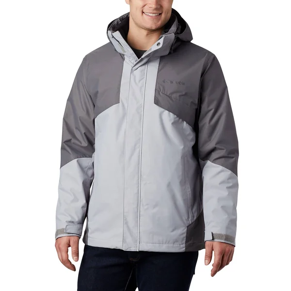Columbia Men's Bugaboo II Fleece Interchange Jacket - L - Columbia Grey/City Grey