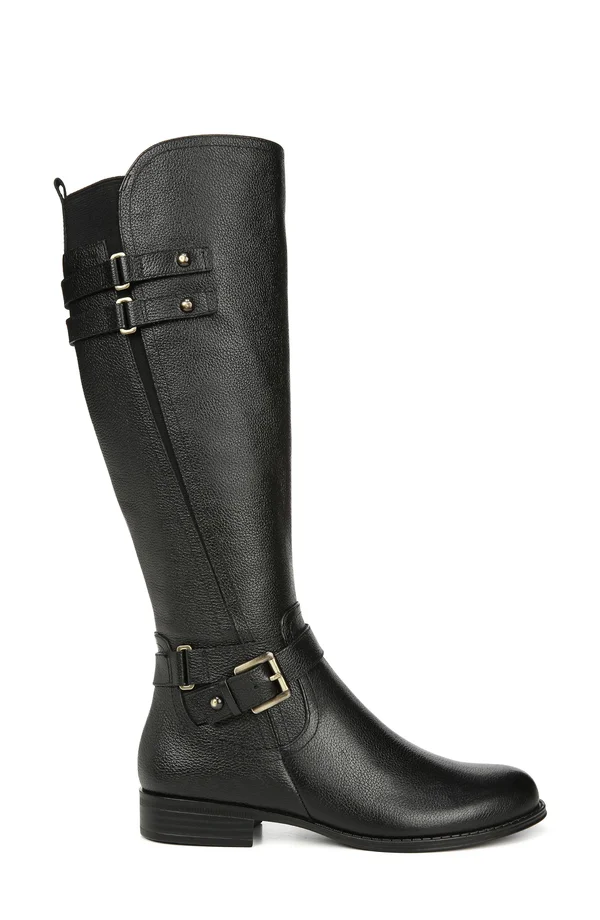 Naturalizer Jackie Wide Calf 6 Women's Black