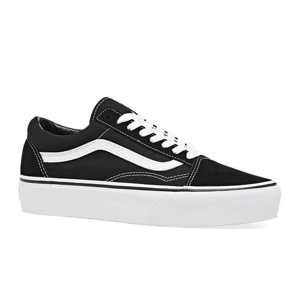 Vans Old Skool Platform Black/ White