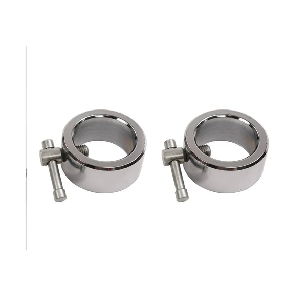 Sunny Health & Fitness 20x22 Olympic Single Dumbbell Handlebar with Ring Collars, Ob-20