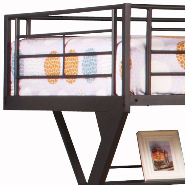 Acme Zazie Loft Bed Sandy Black