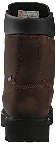 Timberland Pro Men's Direct Attach 8 inch Soft Toe Work Boot, Size: 9 W, Brown