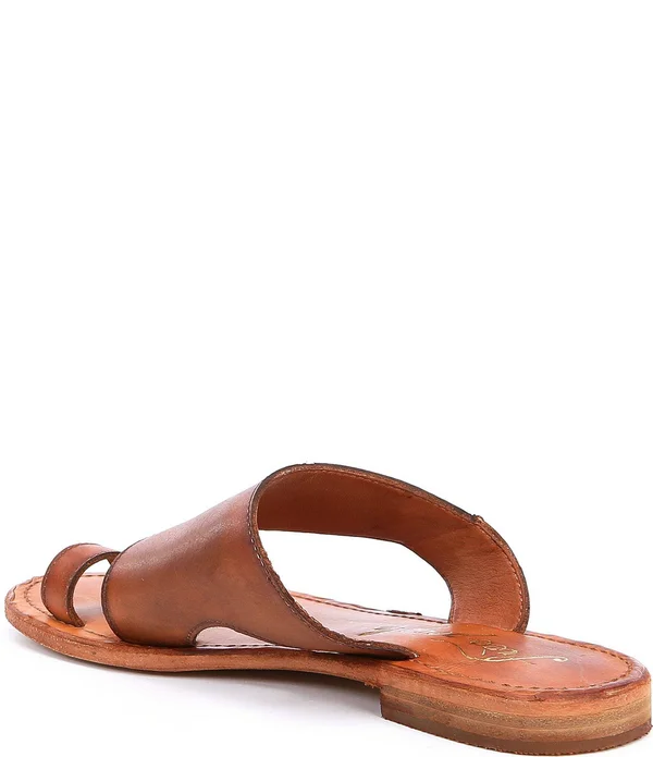Free People Brown Sant Antoni Sandals