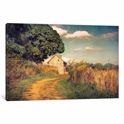 &Webb Farm House& by John Rivera Photographic Print on Canvas East Urban Home Size: 12x22 H x 18x22 W x 0.75x22 D