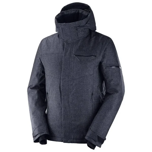 Salomon Men's Stormslide Jacket - Medium - Night Sky Heather