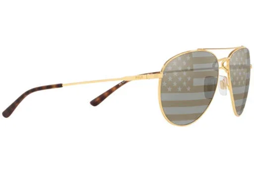 Polo PH3111 9004V5 Gold Aviator Sunglasses