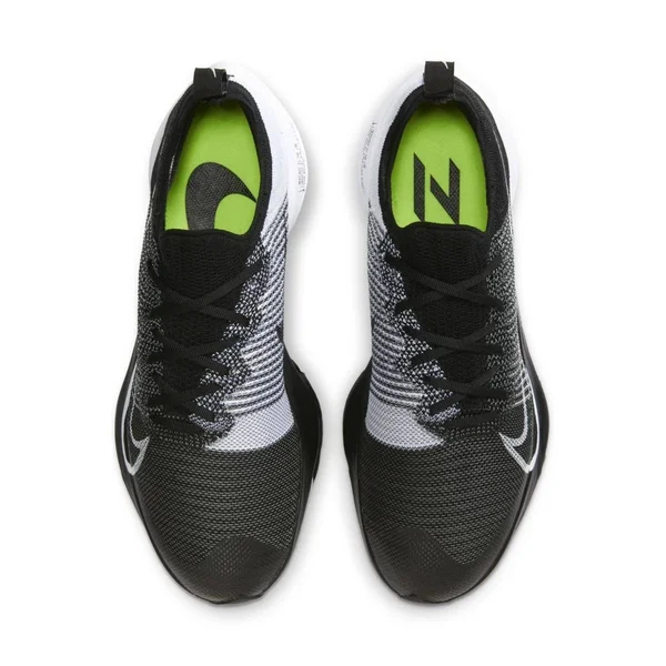 Nike Men's Air Zoom Tempo Next% Black-White-Volt - 13