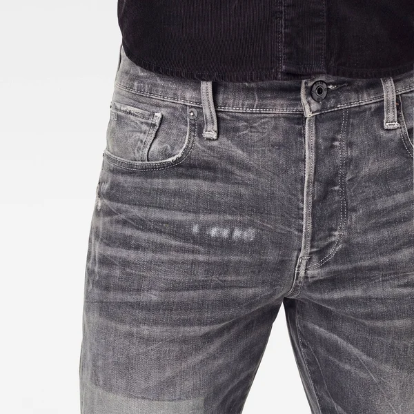 G-Star Raw Men 3301 Regular Tapered Jeans Grey Size 31-34