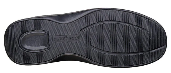 Men's OrthoFeet Highline Black Leather 8 XW