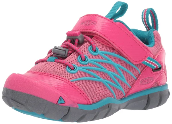 Keen Kids& Chandler CNX Shoe - 10 - Bright Pink - Lake Green