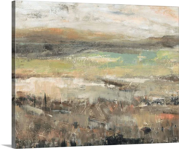 Grassland Showers I, Canvas Wall Art, 20x16, Great Big Canvas