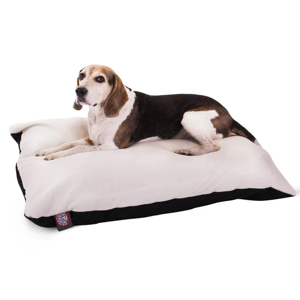 Majestic Pet Rectangle Pet Bed - Extra Large/Burgundy