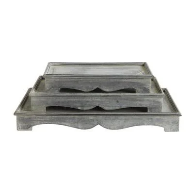 3 Piece Gerrald Granville Metal Sculpture Set