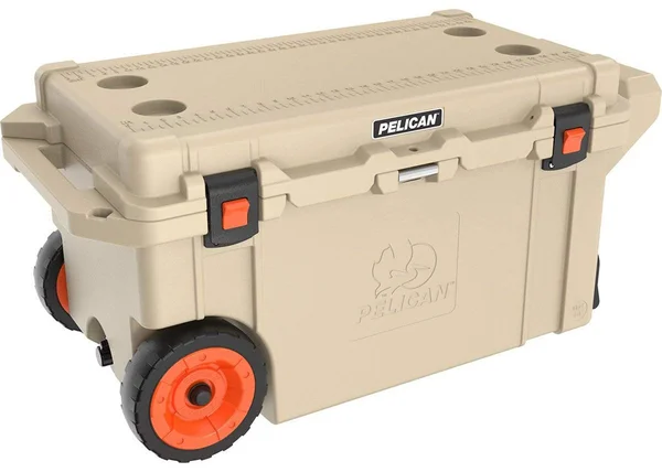 Pelican 80qt Elite Wheeled Cooler - Tan