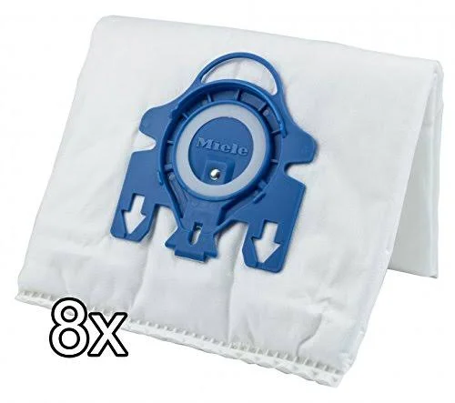 Miele XL Pack - 8x HyClean 3D GN Vacuum Bags +1 HEPA Filter SF-HA 50