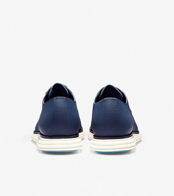 Men's Cole Haan Original Grand Plain Toe Oxford - Size: 8, Blue