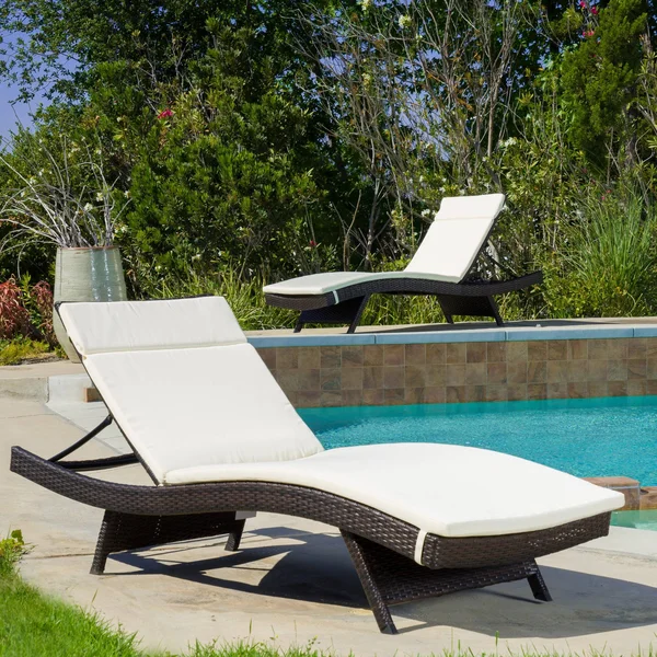 Soleil Outdoor Water Resistant Chaise Lounge CUSHION, Green